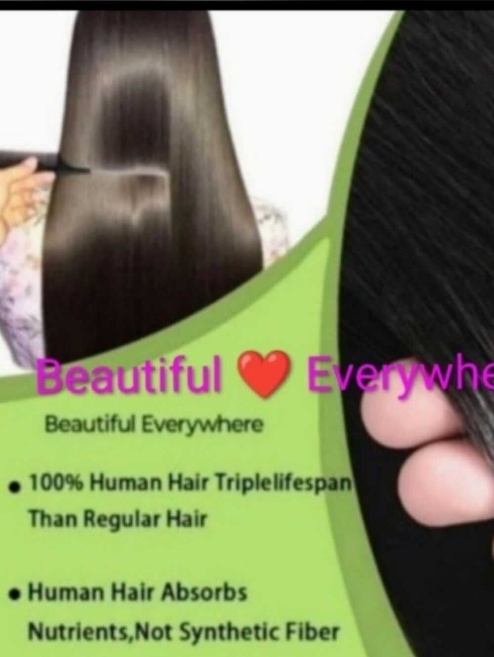 Human lace wig - Picture 11 of 11